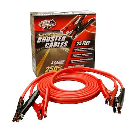 Road Power 4GA 25' 400A Booster Red Box 86620104